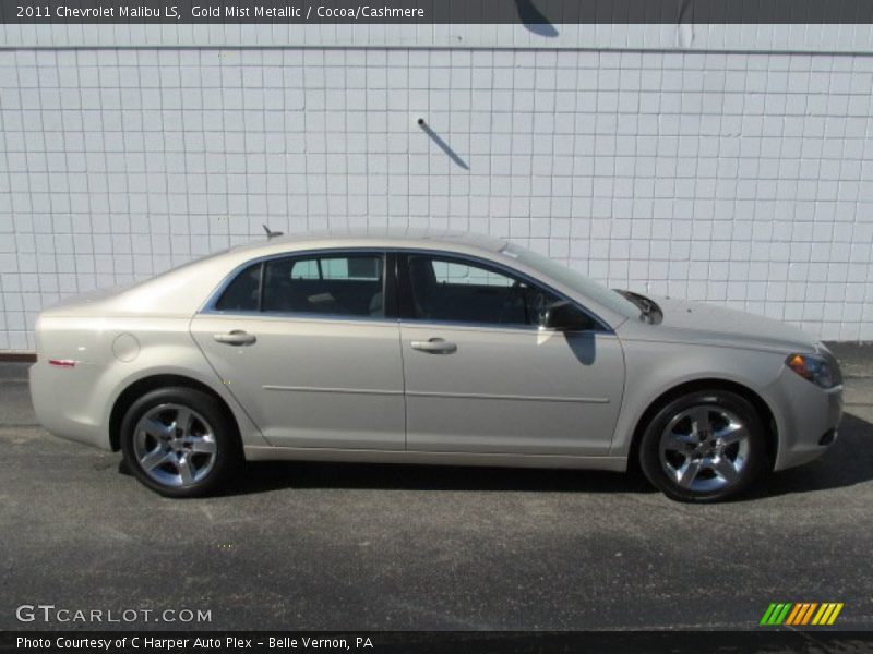 Gold Mist Metallic / Cocoa/Cashmere 2011 Chevrolet Malibu LS