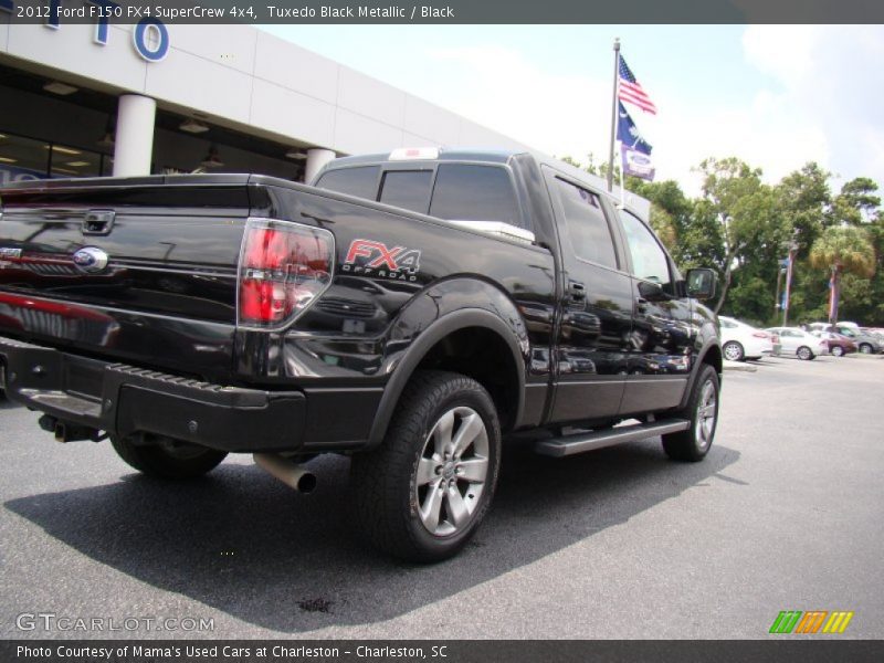 Tuxedo Black Metallic / Black 2012 Ford F150 FX4 SuperCrew 4x4