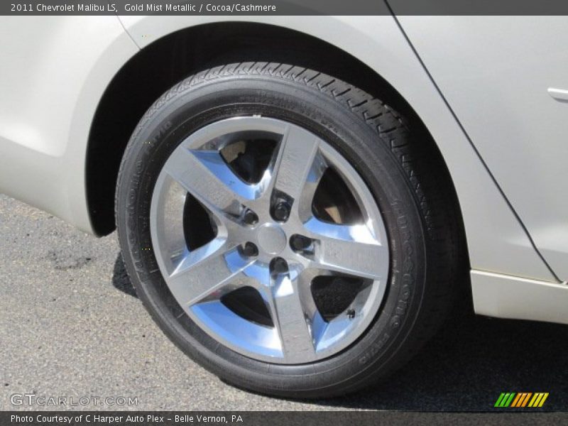 Gold Mist Metallic / Cocoa/Cashmere 2011 Chevrolet Malibu LS