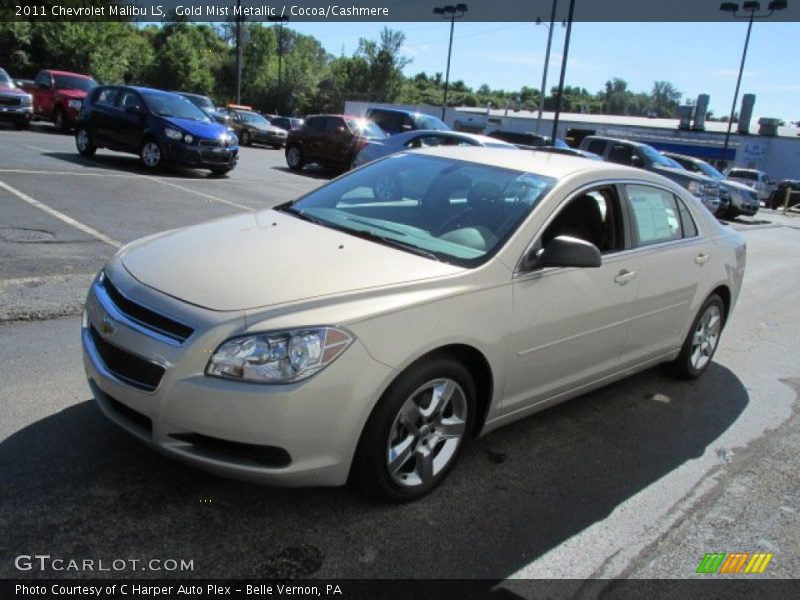 Gold Mist Metallic / Cocoa/Cashmere 2011 Chevrolet Malibu LS