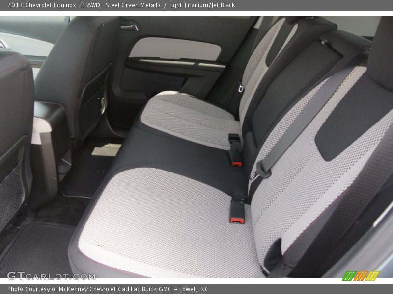 Steel Green Metallic / Light Titanium/Jet Black 2013 Chevrolet Equinox LT AWD
