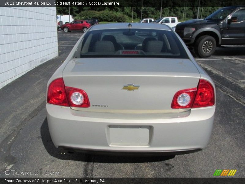 Gold Mist Metallic / Cocoa/Cashmere 2011 Chevrolet Malibu LS