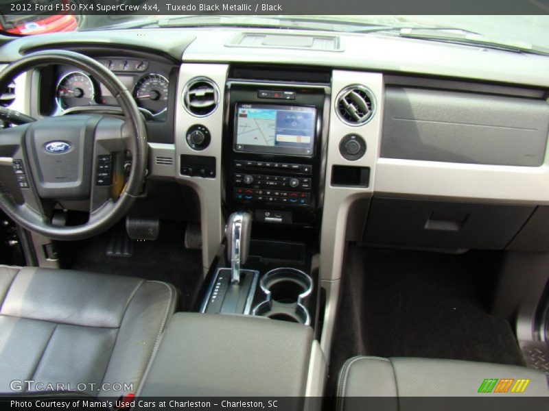 Tuxedo Black Metallic / Black 2012 Ford F150 FX4 SuperCrew 4x4