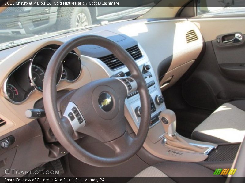 Gold Mist Metallic / Cocoa/Cashmere 2011 Chevrolet Malibu LS