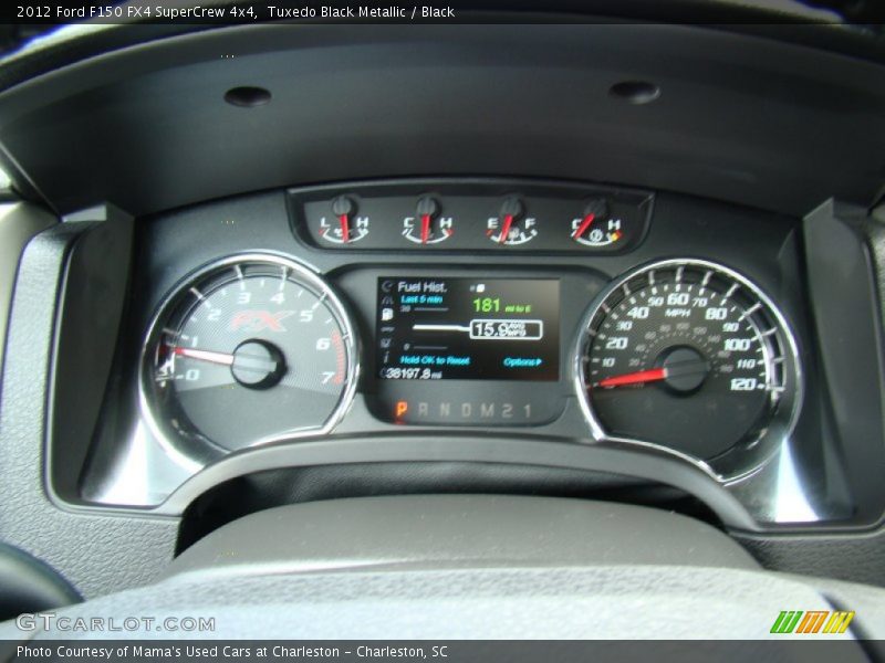 Tuxedo Black Metallic / Black 2012 Ford F150 FX4 SuperCrew 4x4