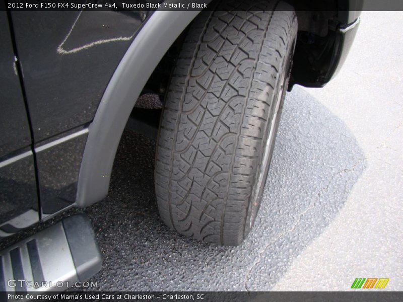 Tuxedo Black Metallic / Black 2012 Ford F150 FX4 SuperCrew 4x4