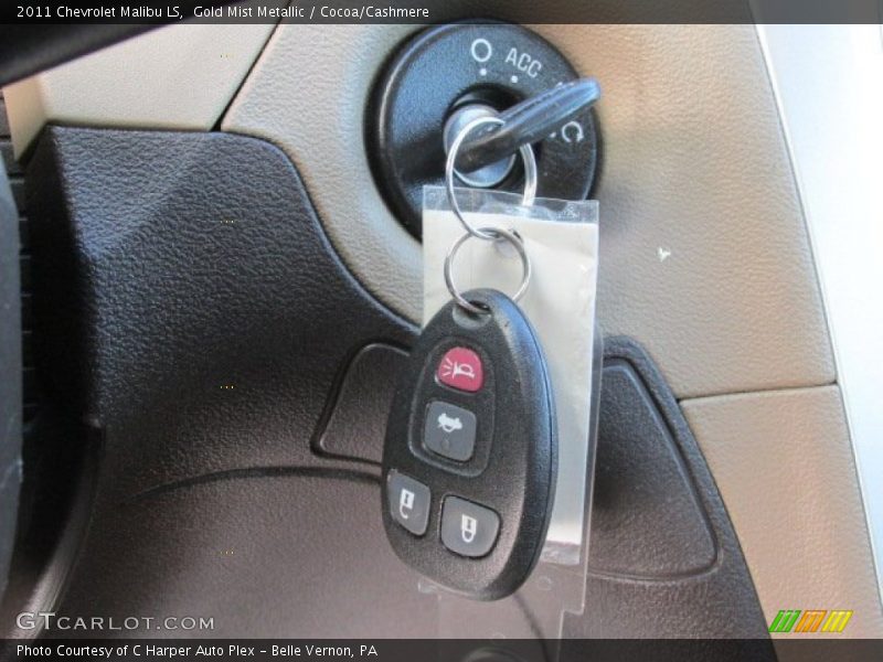 Gold Mist Metallic / Cocoa/Cashmere 2011 Chevrolet Malibu LS