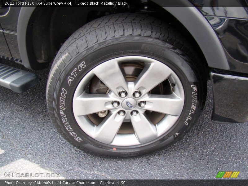 Tuxedo Black Metallic / Black 2012 Ford F150 FX4 SuperCrew 4x4
