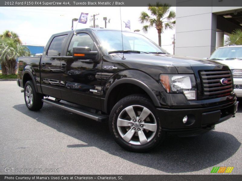 Tuxedo Black Metallic / Black 2012 Ford F150 FX4 SuperCrew 4x4