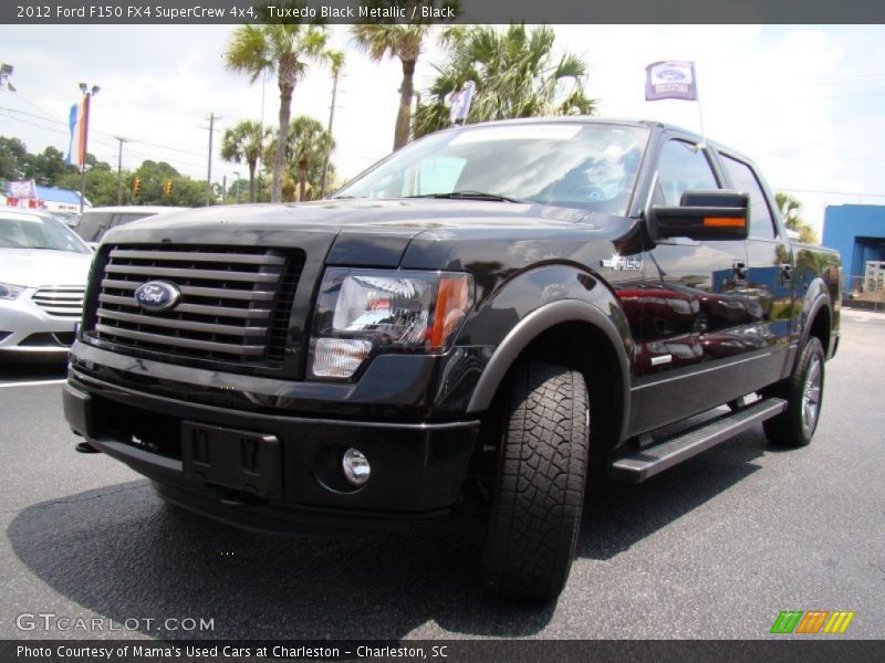 Tuxedo Black Metallic / Black 2012 Ford F150 FX4 SuperCrew 4x4