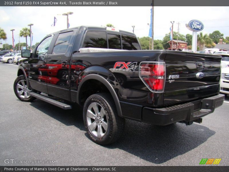 Tuxedo Black Metallic / Black 2012 Ford F150 FX4 SuperCrew 4x4