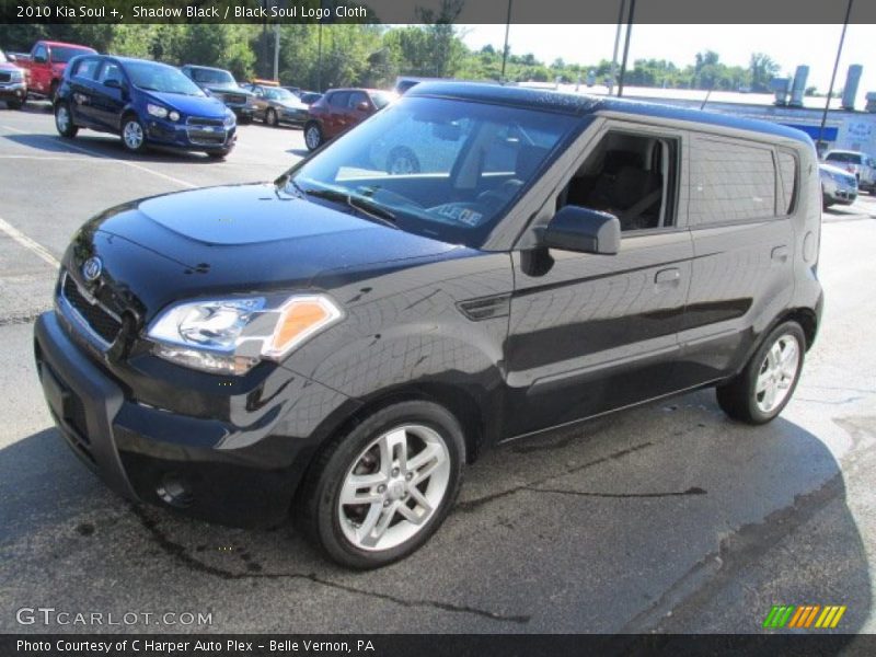 Shadow Black / Black Soul Logo Cloth 2010 Kia Soul +