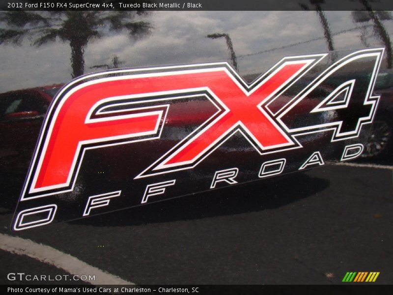 Tuxedo Black Metallic / Black 2012 Ford F150 FX4 SuperCrew 4x4