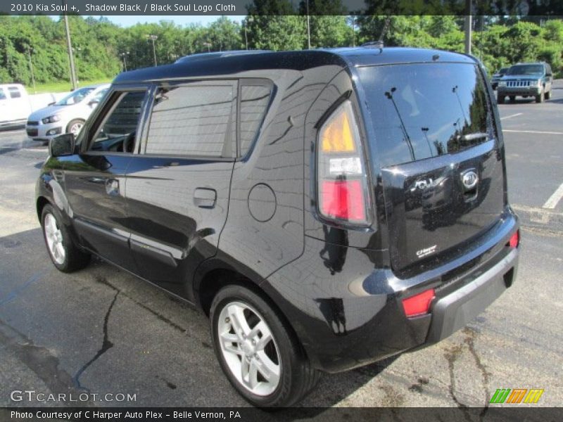 Shadow Black / Black Soul Logo Cloth 2010 Kia Soul +