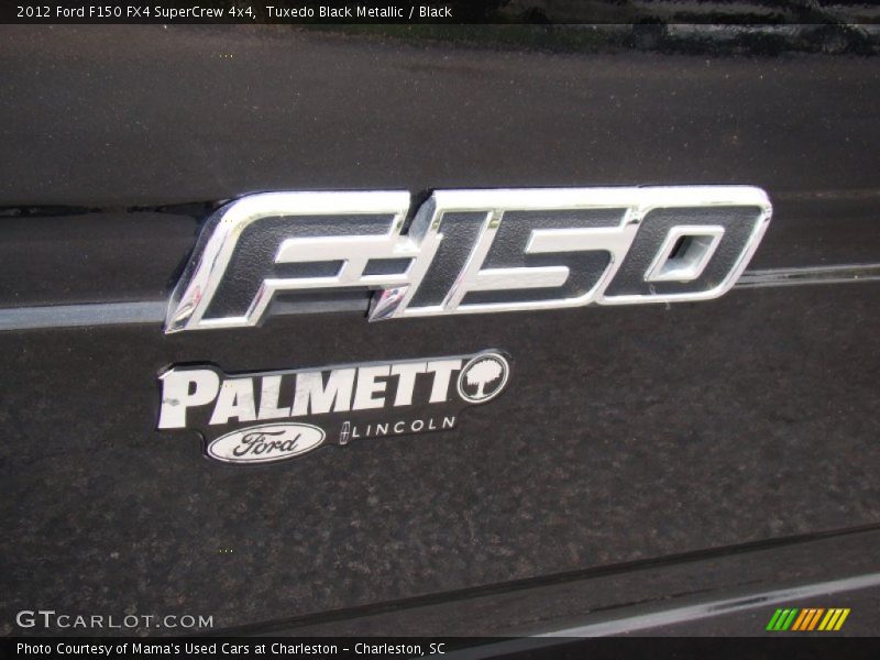 Tuxedo Black Metallic / Black 2012 Ford F150 FX4 SuperCrew 4x4