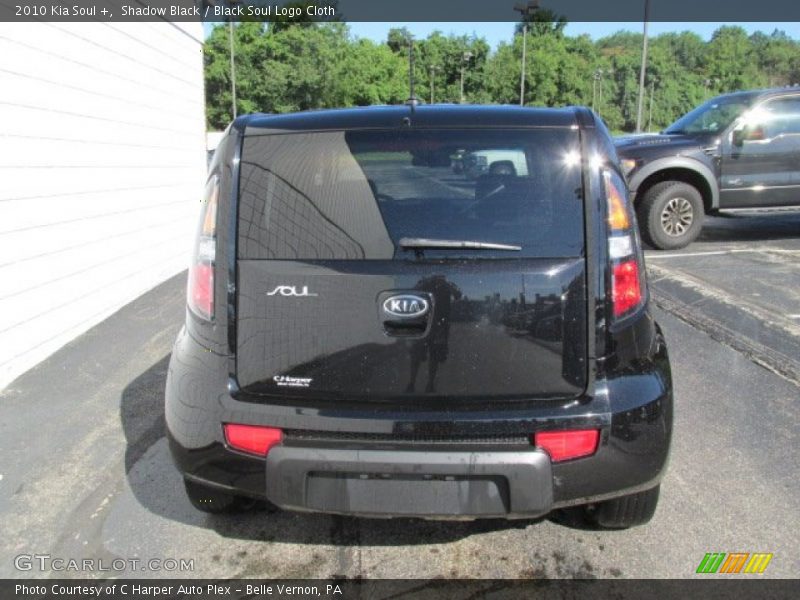 Shadow Black / Black Soul Logo Cloth 2010 Kia Soul +