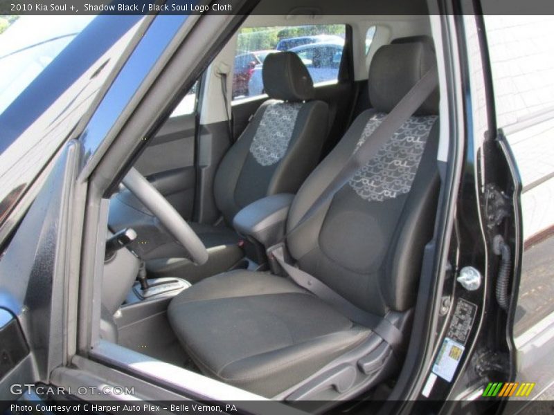 Shadow Black / Black Soul Logo Cloth 2010 Kia Soul +