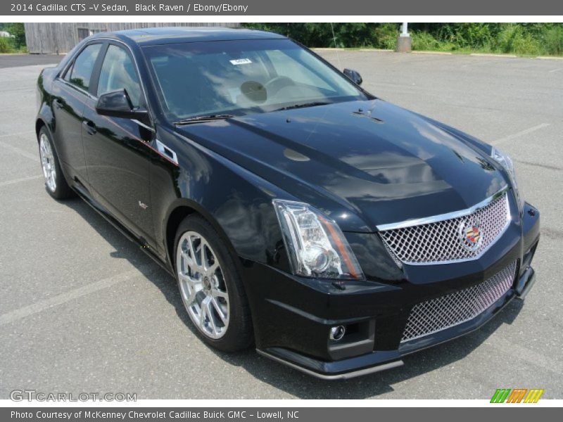 Front 3/4 View of 2014 CTS -V Sedan