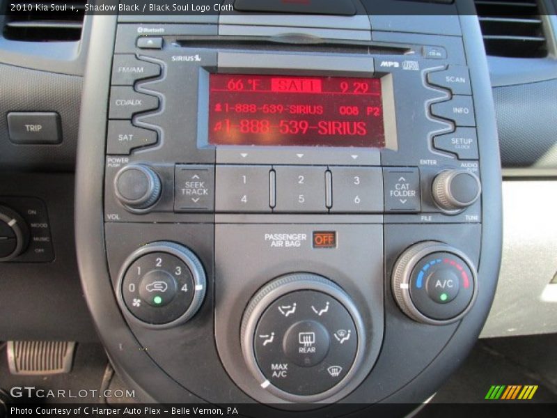 Shadow Black / Black Soul Logo Cloth 2010 Kia Soul +