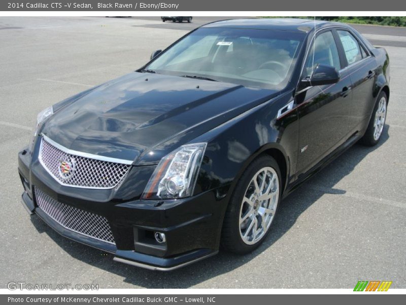Front 3/4 View of 2014 CTS -V Sedan