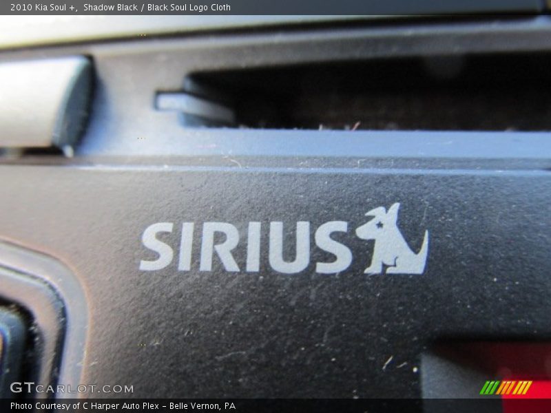 Shadow Black / Black Soul Logo Cloth 2010 Kia Soul +