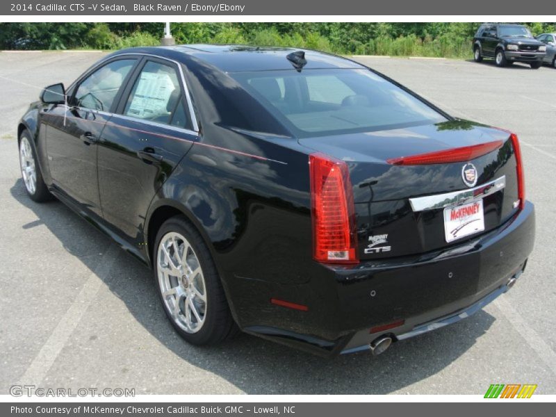 Black Raven / Ebony/Ebony 2014 Cadillac CTS -V Sedan