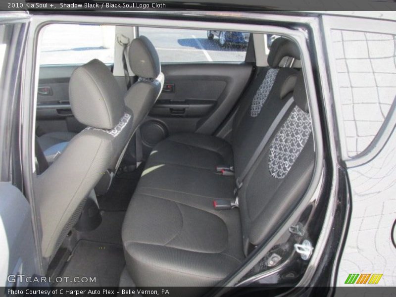 Shadow Black / Black Soul Logo Cloth 2010 Kia Soul +
