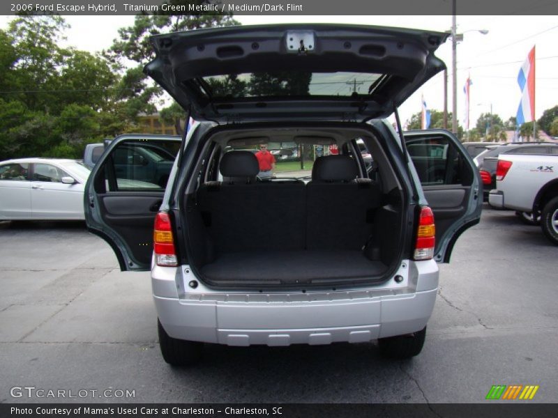 Titanium Green Metallic / Medium/Dark Flint 2006 Ford Escape Hybrid