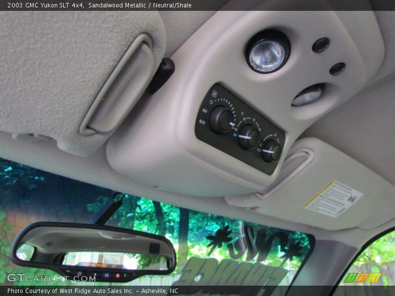 Sandalwood Metallic / Neutral/Shale 2003 GMC Yukon SLT 4x4