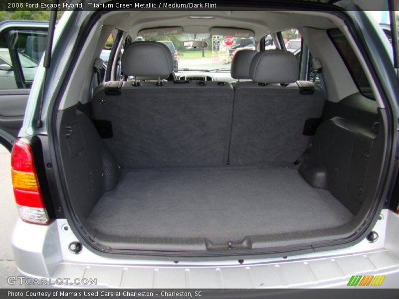 Titanium Green Metallic / Medium/Dark Flint 2006 Ford Escape Hybrid