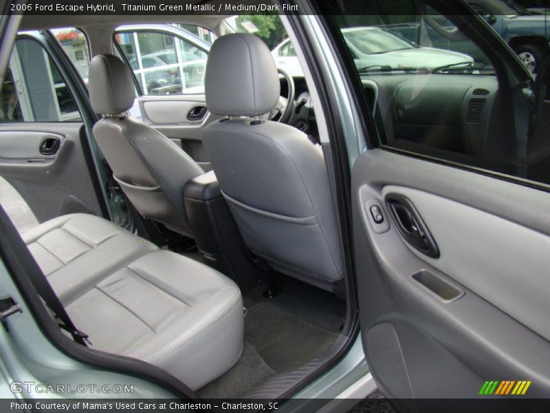 Titanium Green Metallic / Medium/Dark Flint 2006 Ford Escape Hybrid