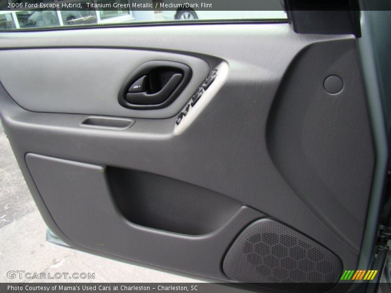 Titanium Green Metallic / Medium/Dark Flint 2006 Ford Escape Hybrid