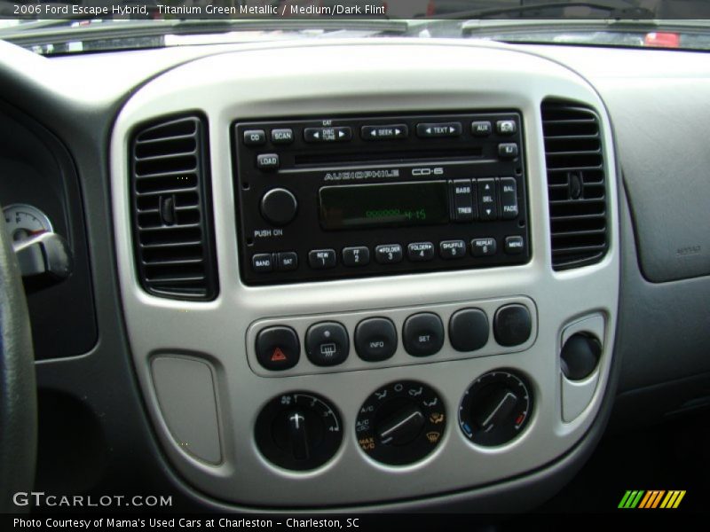 Titanium Green Metallic / Medium/Dark Flint 2006 Ford Escape Hybrid