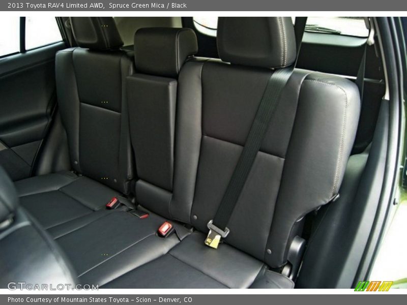 Spruce Green Mica / Black 2013 Toyota RAV4 Limited AWD