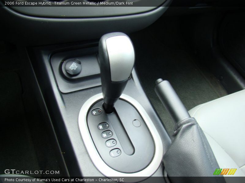 Titanium Green Metallic / Medium/Dark Flint 2006 Ford Escape Hybrid
