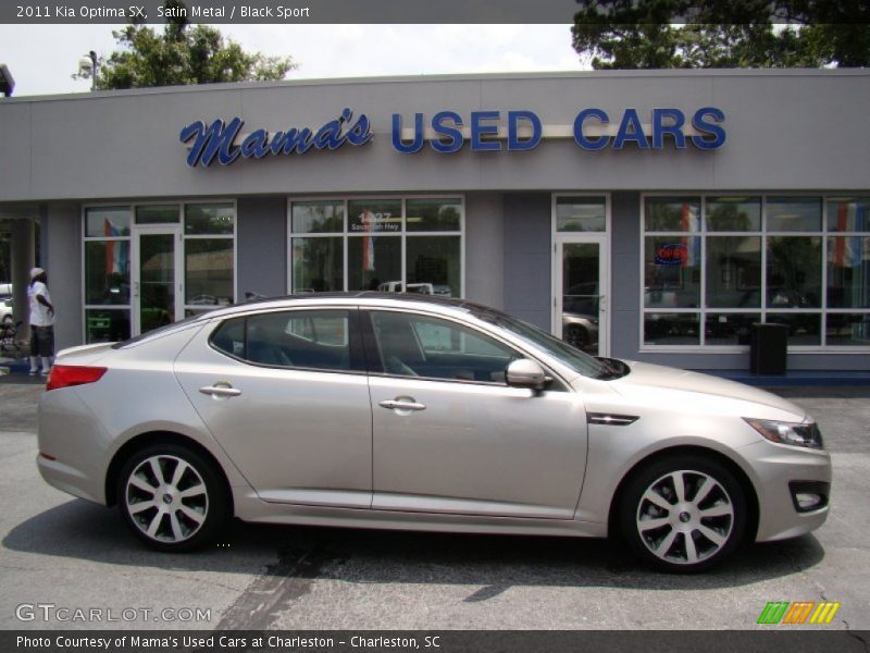 Satin Metal / Black Sport 2011 Kia Optima SX
