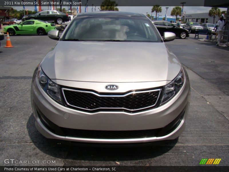 Satin Metal / Black Sport 2011 Kia Optima SX