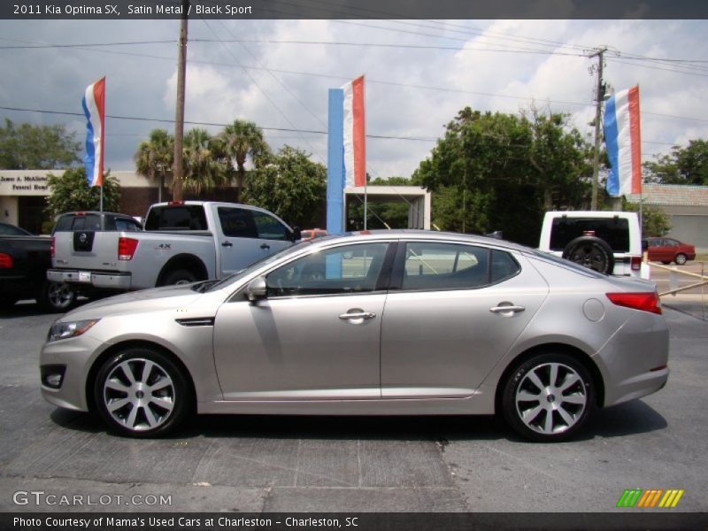 Satin Metal / Black Sport 2011 Kia Optima SX