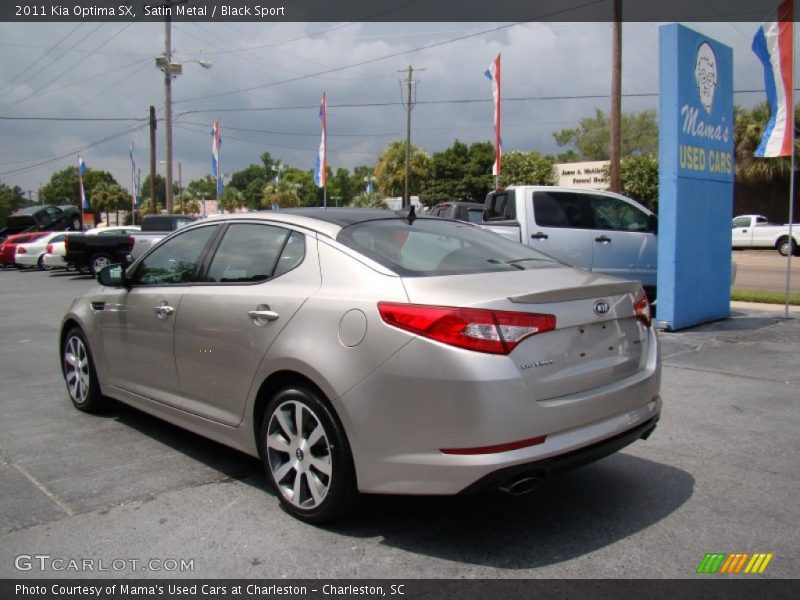 Satin Metal / Black Sport 2011 Kia Optima SX