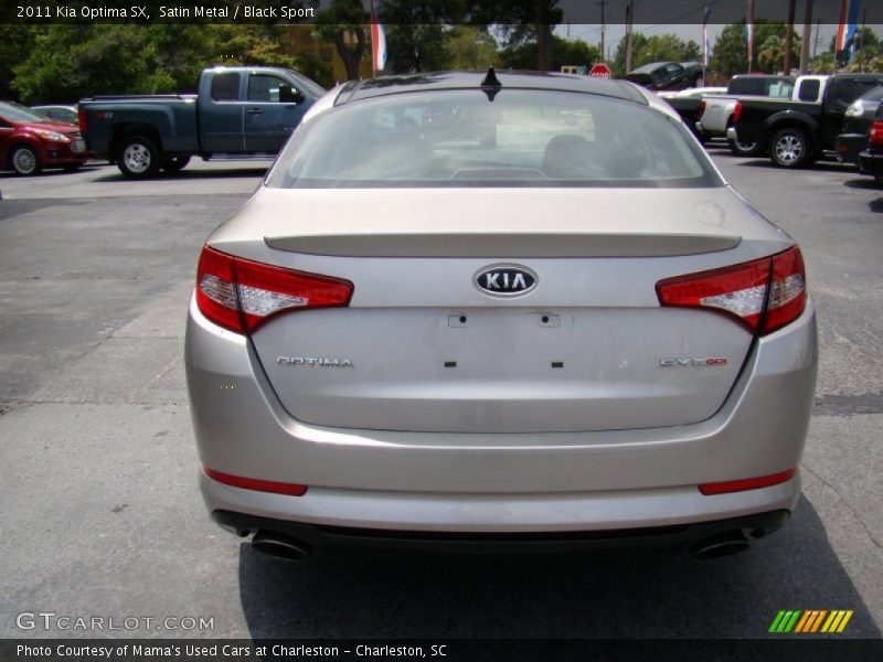 Satin Metal / Black Sport 2011 Kia Optima SX