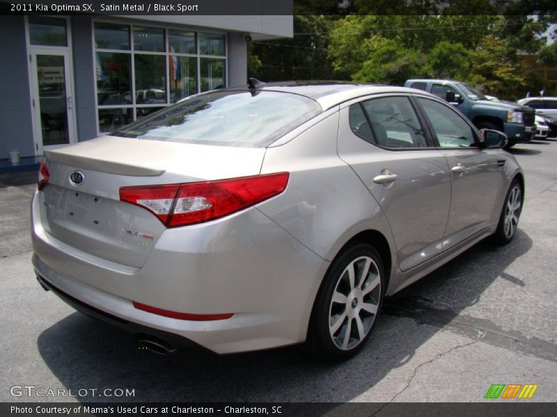 Satin Metal / Black Sport 2011 Kia Optima SX