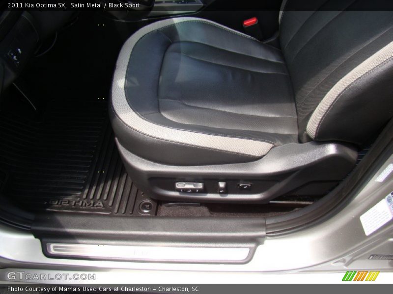 Satin Metal / Black Sport 2011 Kia Optima SX