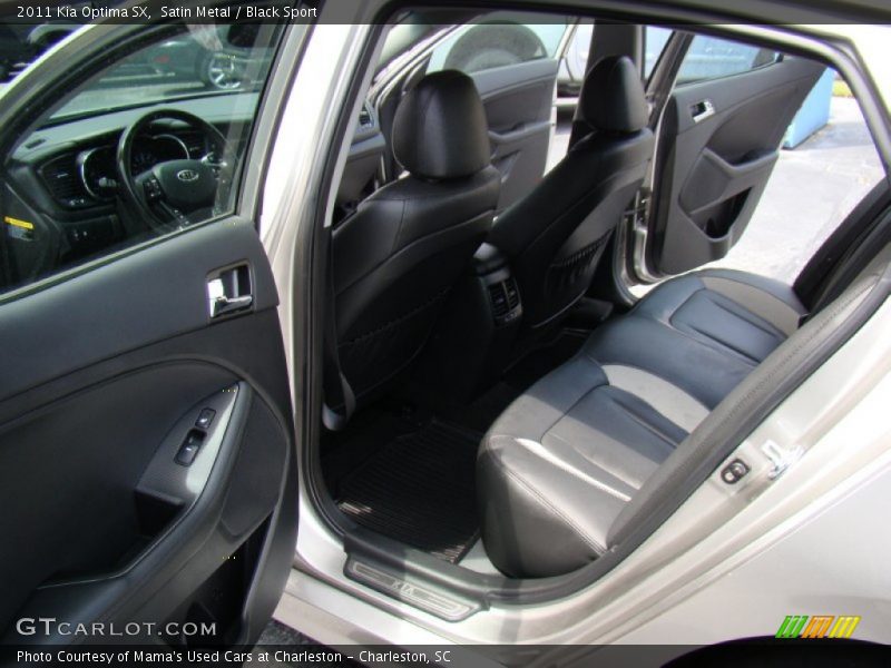 Satin Metal / Black Sport 2011 Kia Optima SX