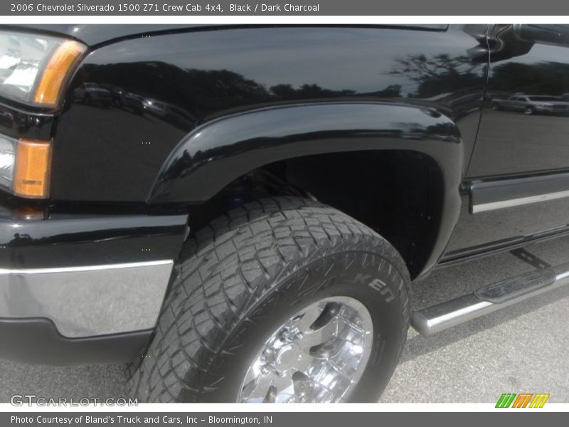 Black / Dark Charcoal 2006 Chevrolet Silverado 1500 Z71 Crew Cab 4x4