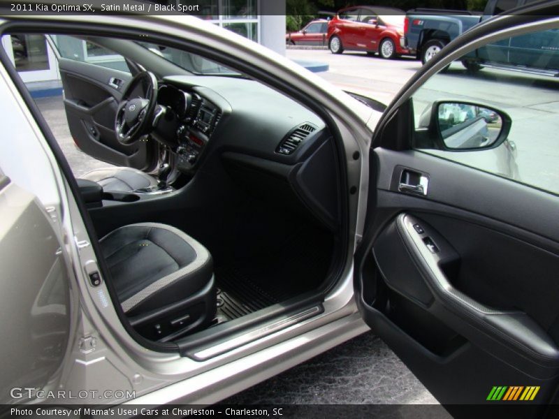 Satin Metal / Black Sport 2011 Kia Optima SX