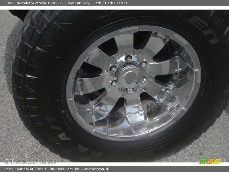 Black / Dark Charcoal 2006 Chevrolet Silverado 1500 Z71 Crew Cab 4x4