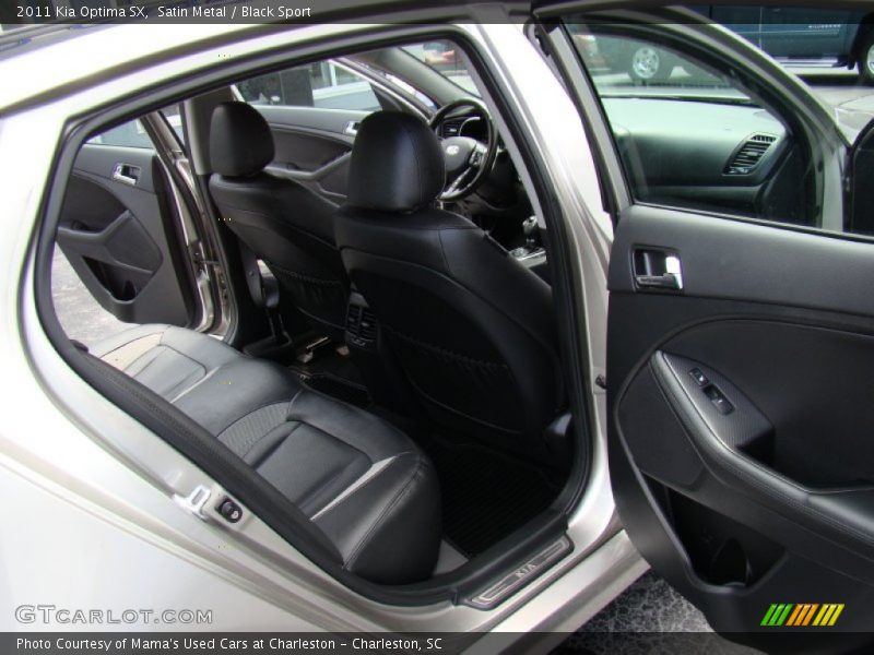 Satin Metal / Black Sport 2011 Kia Optima SX