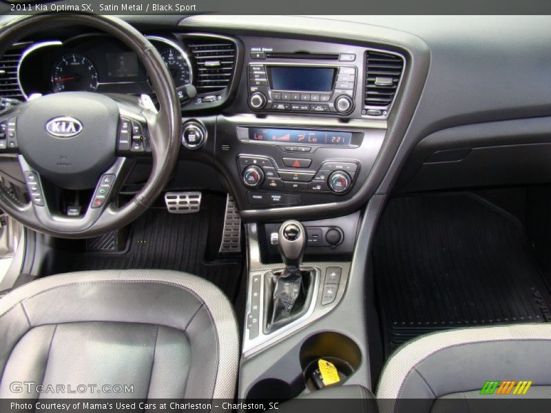 Satin Metal / Black Sport 2011 Kia Optima SX
