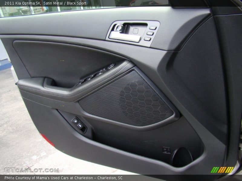Satin Metal / Black Sport 2011 Kia Optima SX