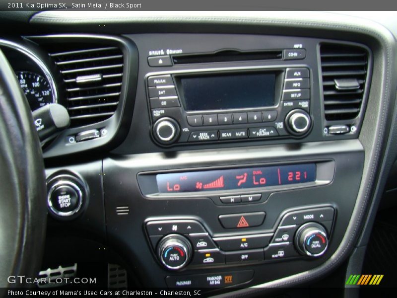 Satin Metal / Black Sport 2011 Kia Optima SX